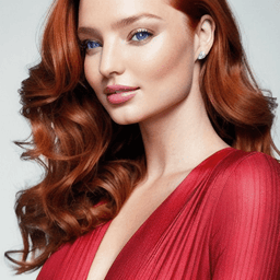 Long Curly Red Hairstyle profile picture for women
